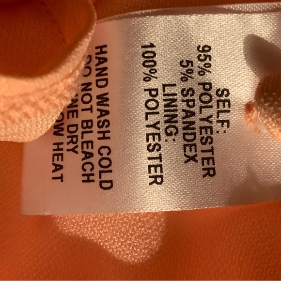 Lulus Peach Halter Layered Mini Dress - Picture 9 of 9